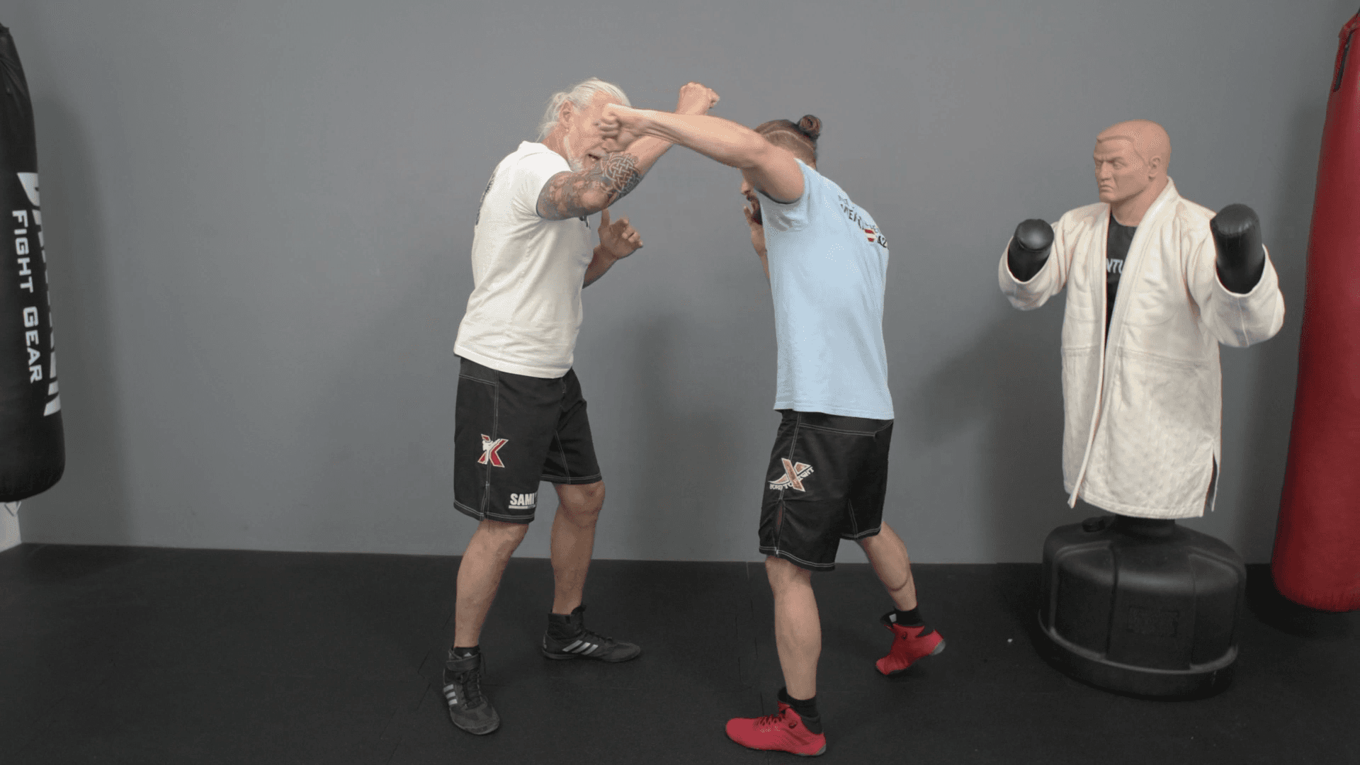 Sinawali Hands - Hammer - Elbow drill 06 (X-Strike)