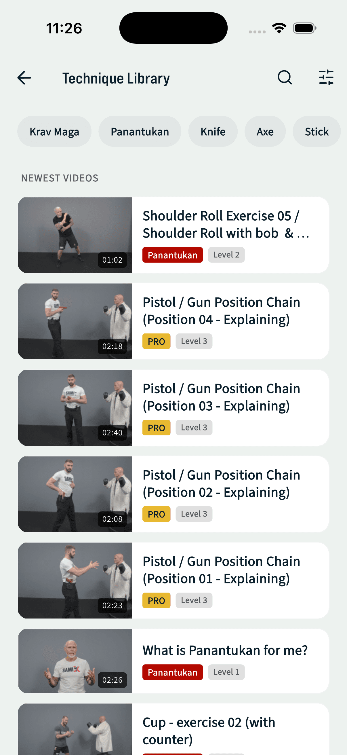 Every technique, on demand